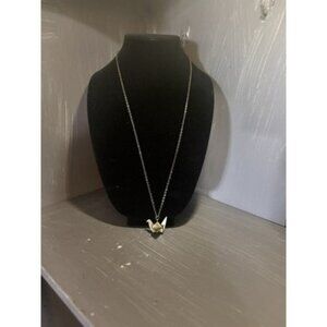 A52 ZAD Metal, Origami Bird Necklace Copper Tone creative artisan, design